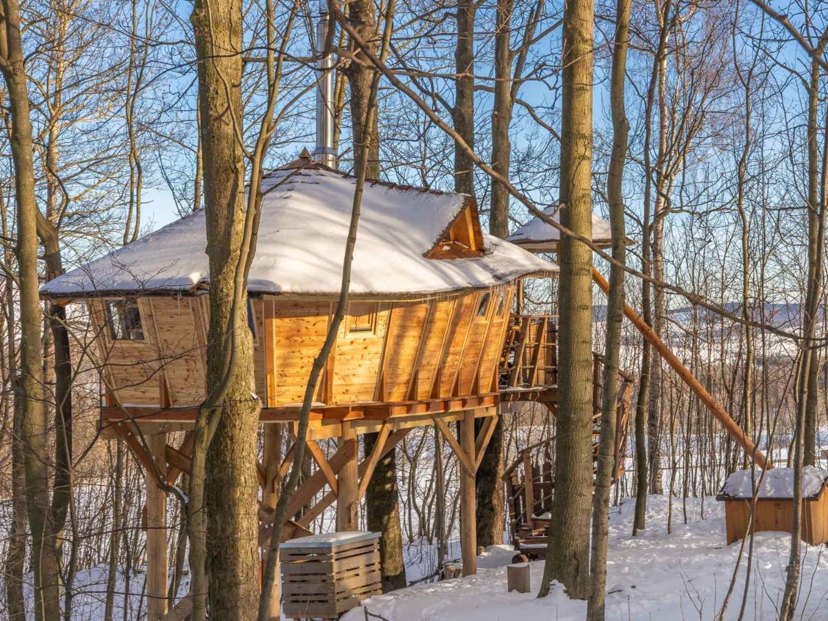 فندق Treehous Sneznik S Wellness Dolní Morava المظهر الخارجي الصورة