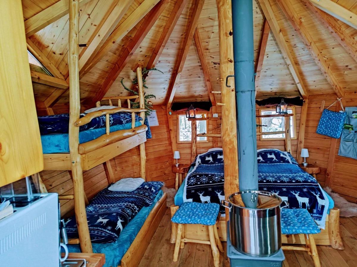 فندق Treehous Sneznik S Wellness Dolní Morava المظهر الخارجي الصورة